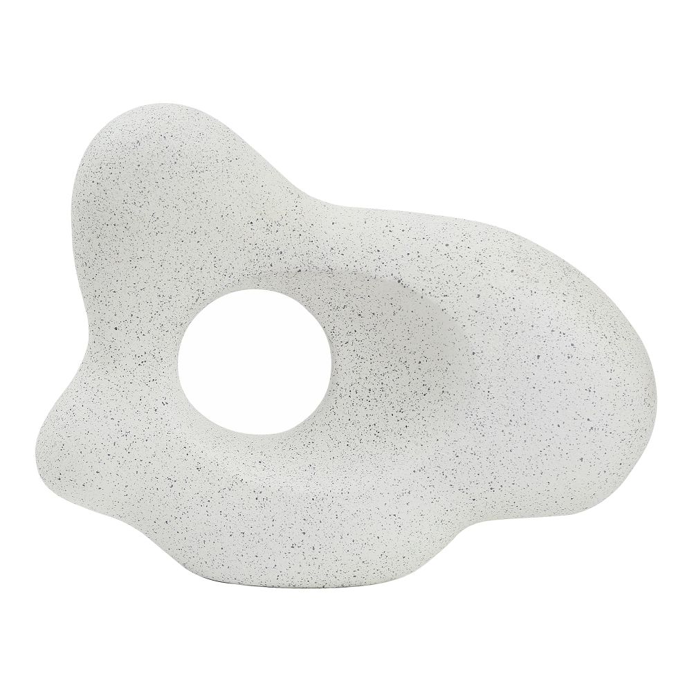 Moes Home Collection DD-1042-18 Matter Ecomix Sculpture in Flecked Stone
