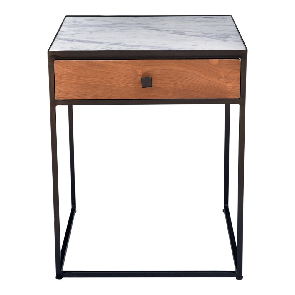 Moes Home Collection DR-1327-18 Elton Accent Table in Black