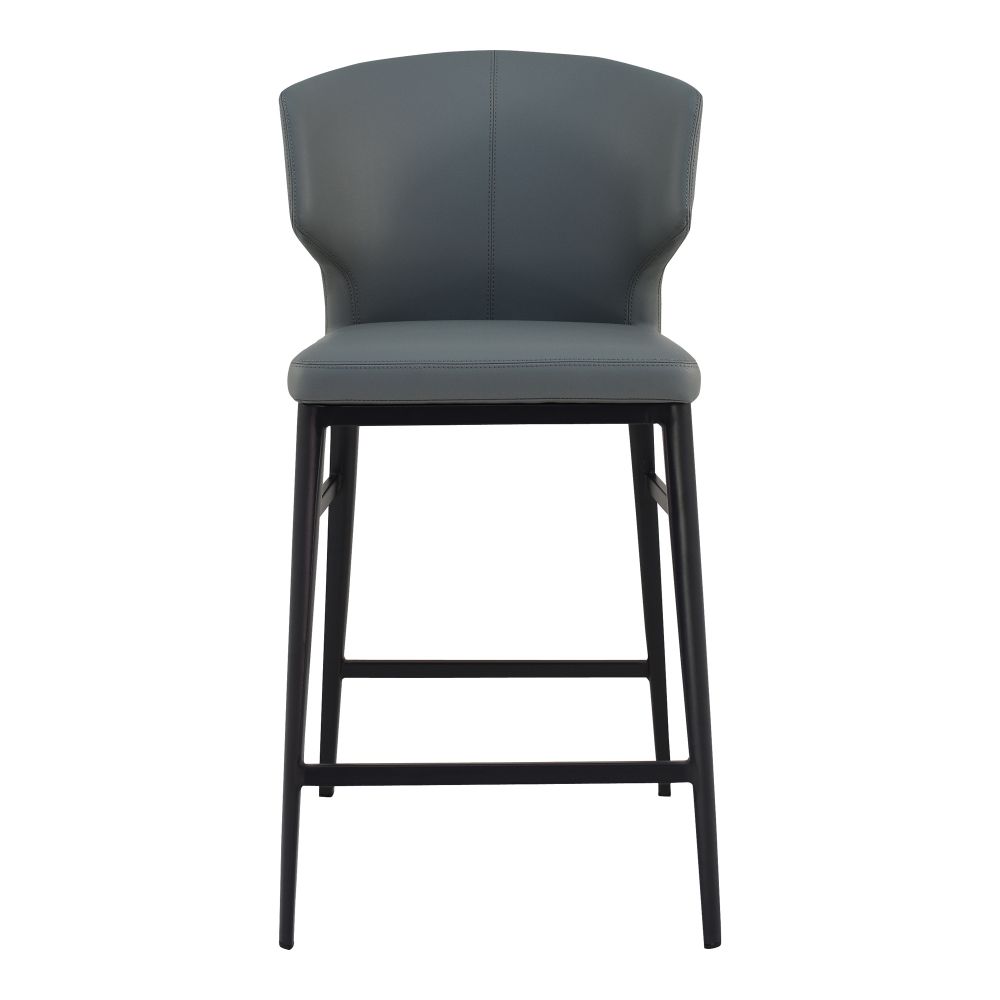 Moes Home Collection EJ-1022-15 Delaney Counter Stool in Grey