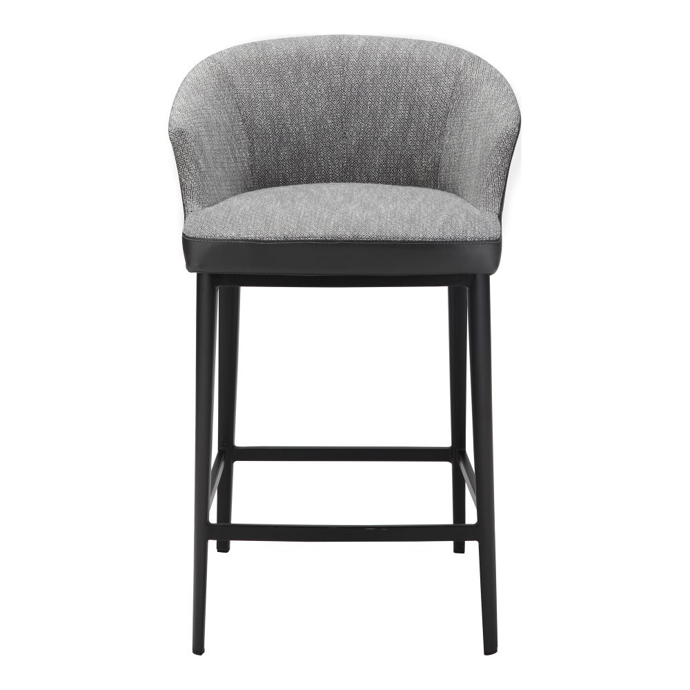 Moes Home Collection EJ-1028-15 Beckett Counter Stool in Grey