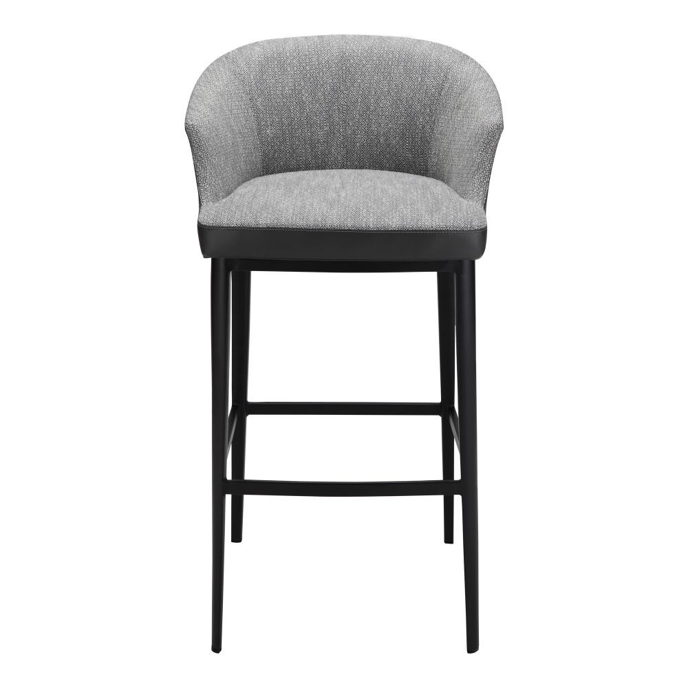 Moes Home Collection EJ-1029-15 Beckett Barstool in Grey