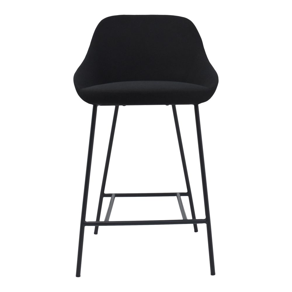 Moes Home Collection EJ-1038-02 Shelby Counter Stool in Black