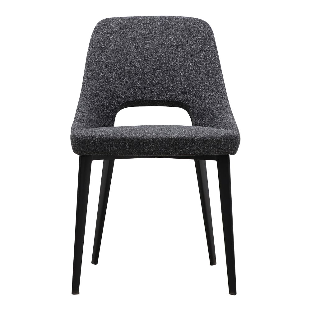Moes Home Collection EJ-1041-25 Tizz Dining Chair in Dark Grey