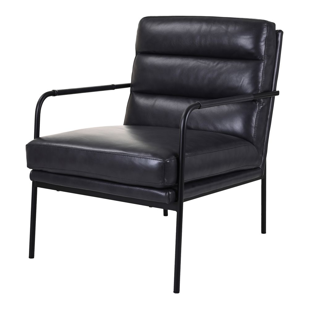 Moes Home Collection EQ-1013-02 Verlaine Chair in Raven Black
