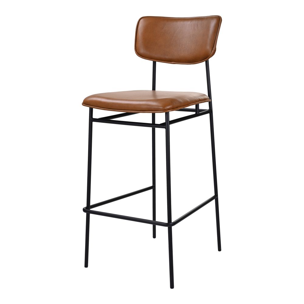 Moes Home Collection EQ-1014-03 Sailor Barstool in Brown