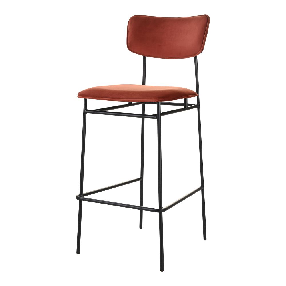 Moes Home Collection EQ-1014-06 Sailor Bar Stool in  Amber