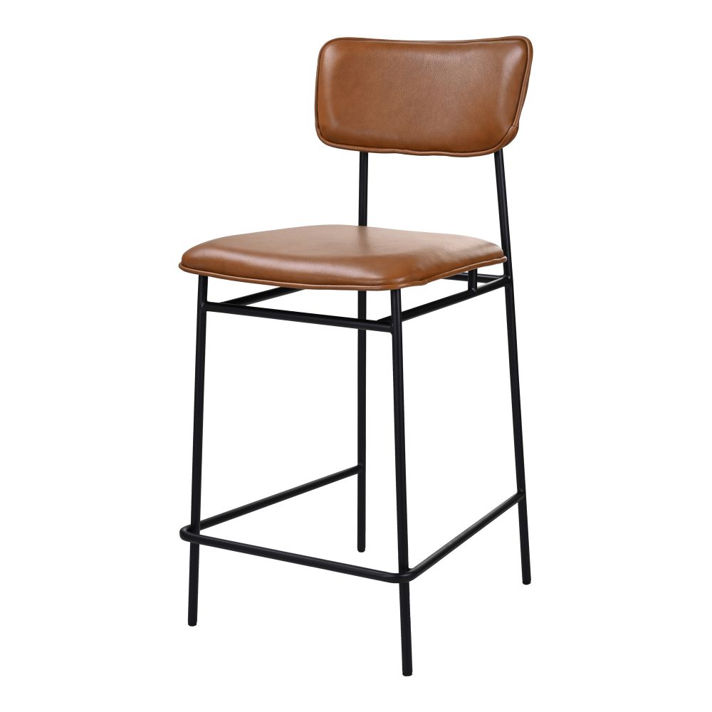 Moes Home Collection EQ-1015-03 Sailor Counter Stool in Brown