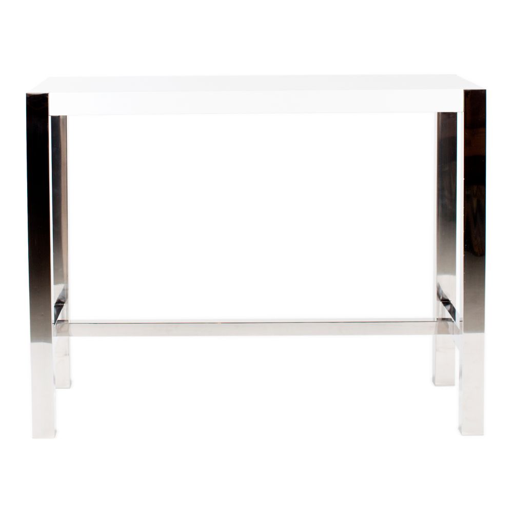 Moes Home Collection ER-1079-18 Riva Countertable in White