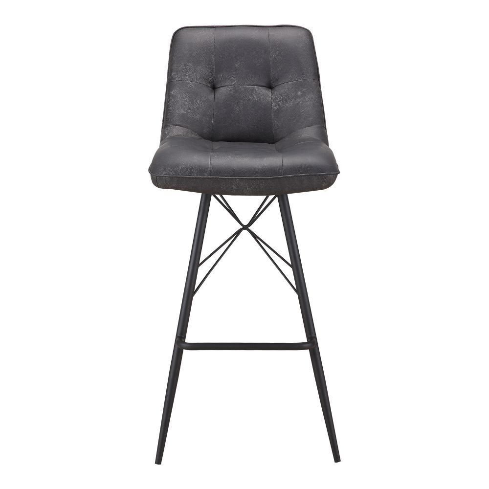 Moes Home Collection ER-2031-15 Morrison Barstool in Grey