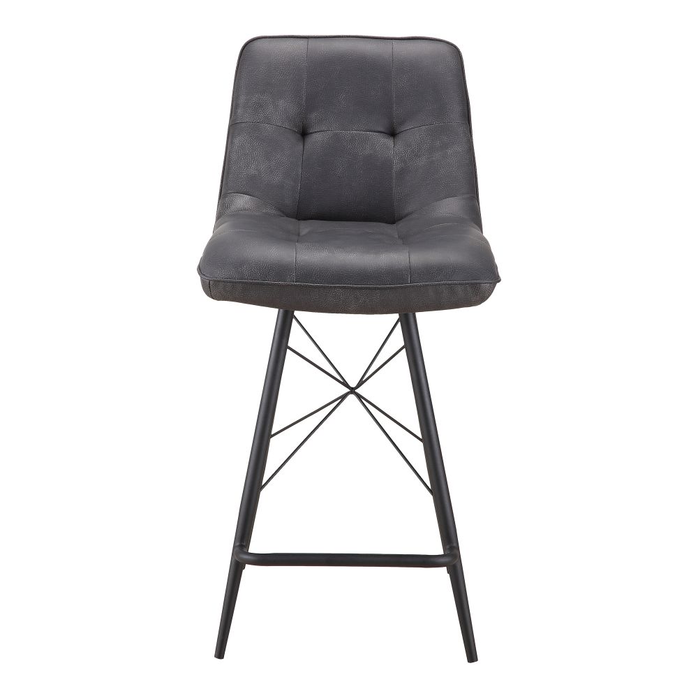 Moes Home Collection ER-2032-15 Morrison Counter Stool in Grey