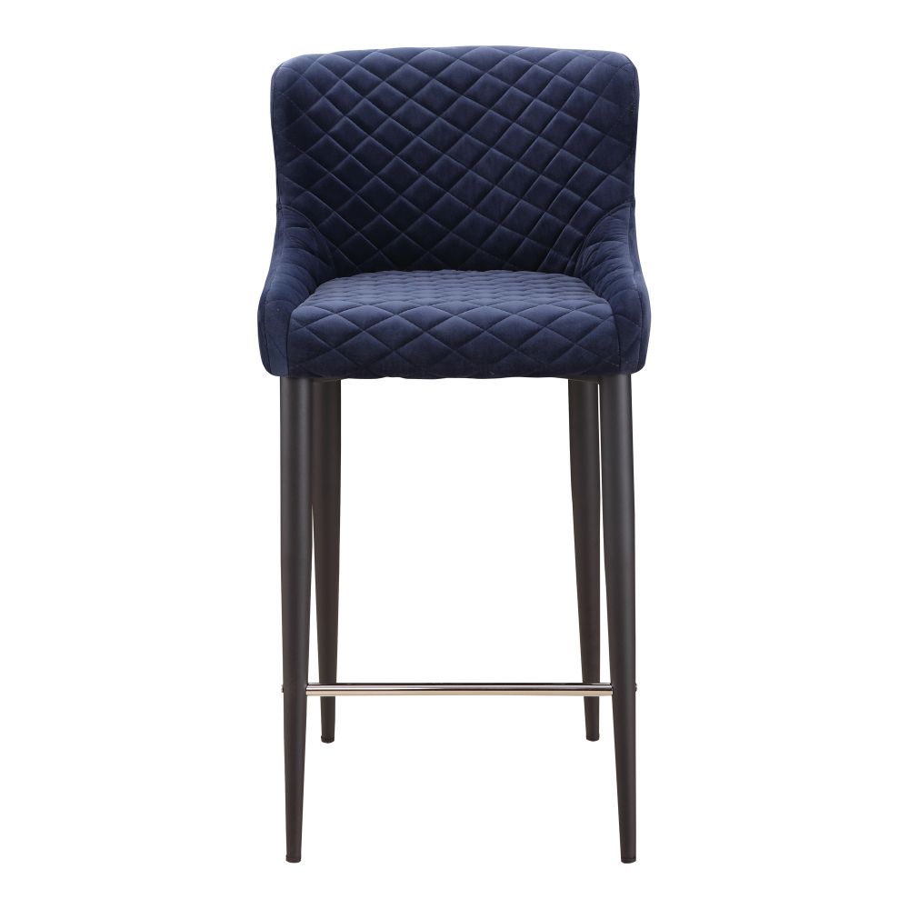 Moes Home Collection ER-2048-46 Etta Counter Stool in Blue