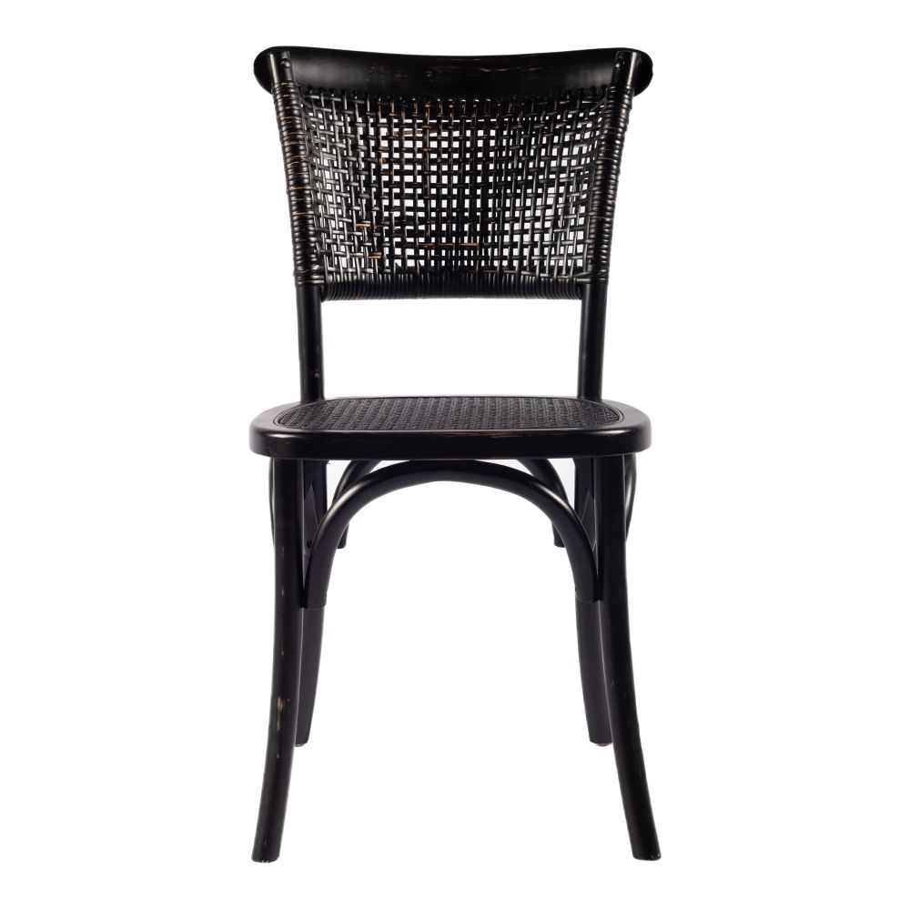 Moes Home Collection FG-1001-02 Churchill Dining Chair in Black