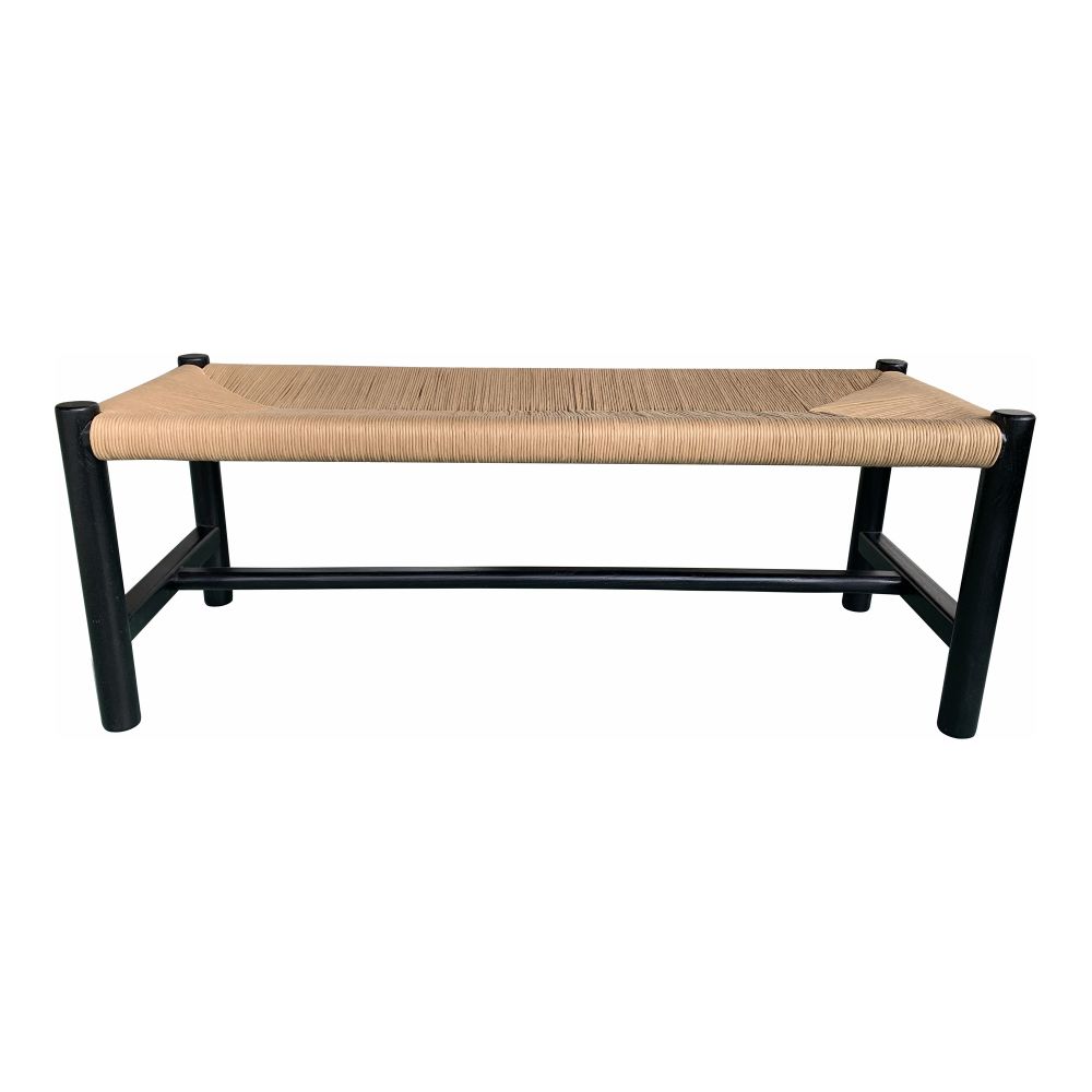 Moes Home Collection FG-1027-02 Hawthorn Small Bench in Black