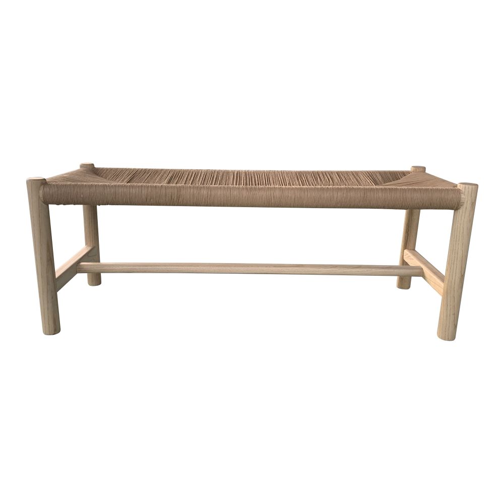 Moes Home Collection FG-1028-24 Hawthorn Large Bench in Natural