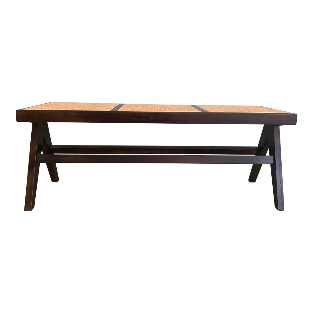 Moes Home Collection FG-1029-20 Takashi Bench in Brown