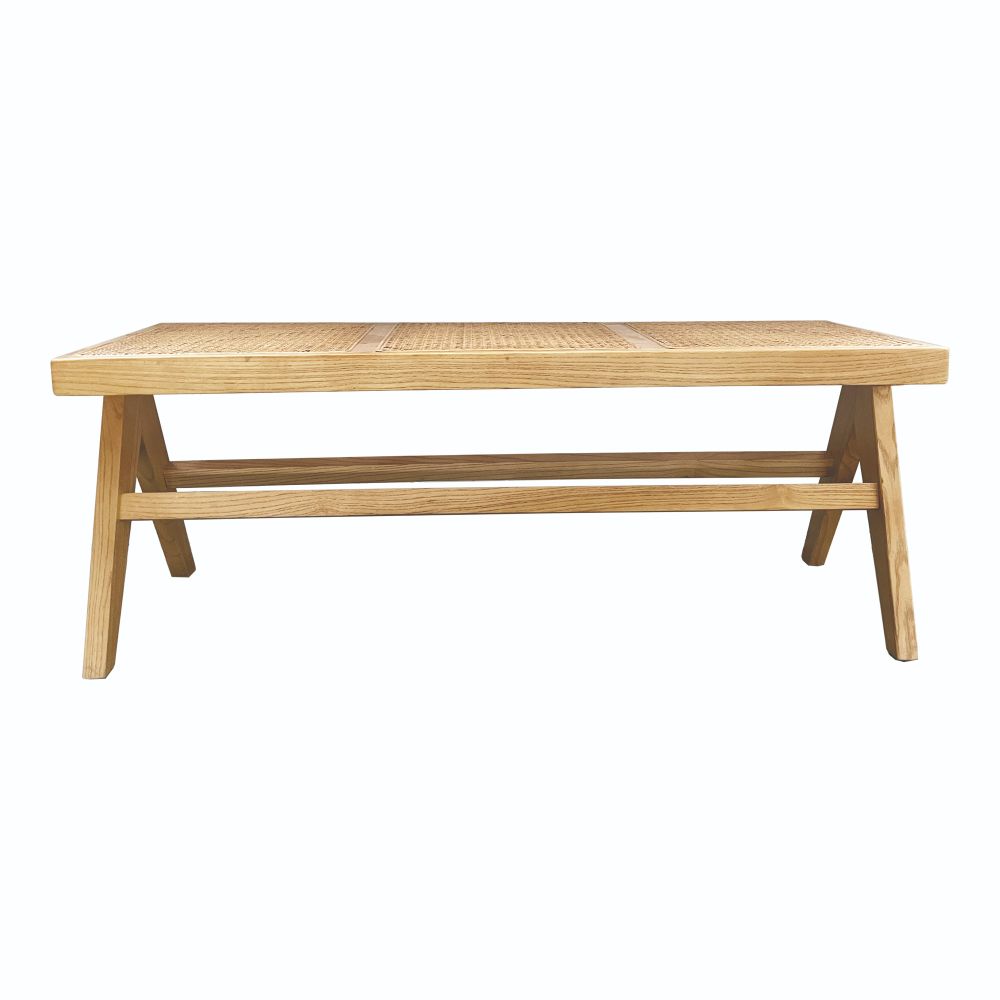 Moes Home Collection FG-1029-24 Takashi Bench in Natural
