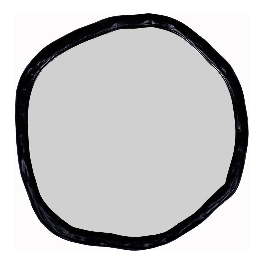 Moes Home Collection FI-1099-02 Foundry Mirror Small in Black