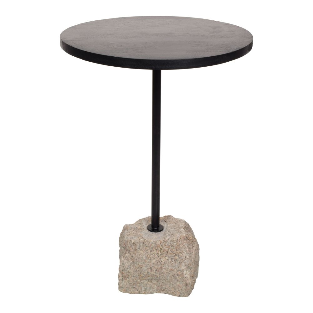 Moes Home Collection FI-1101-02 Colo Accent Table in Black