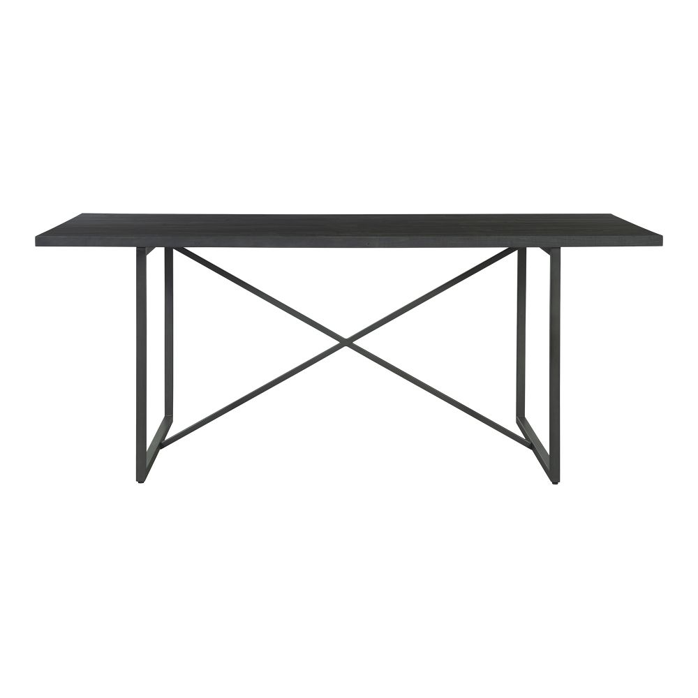 Moes Home Collection FR-1017-02 Sierra Dining Table in Black