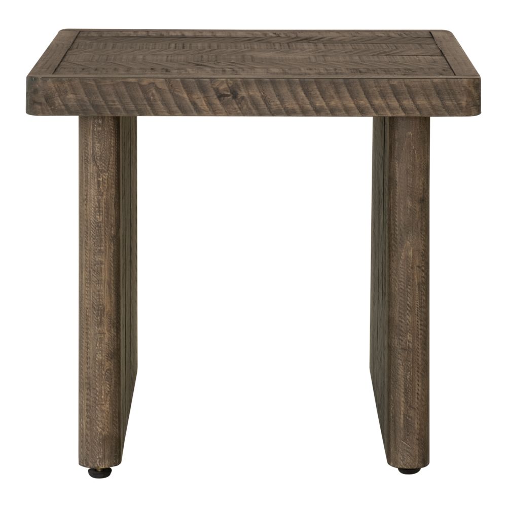 Moes Home Collection FR-1026-29 Monterey End Table in Brown