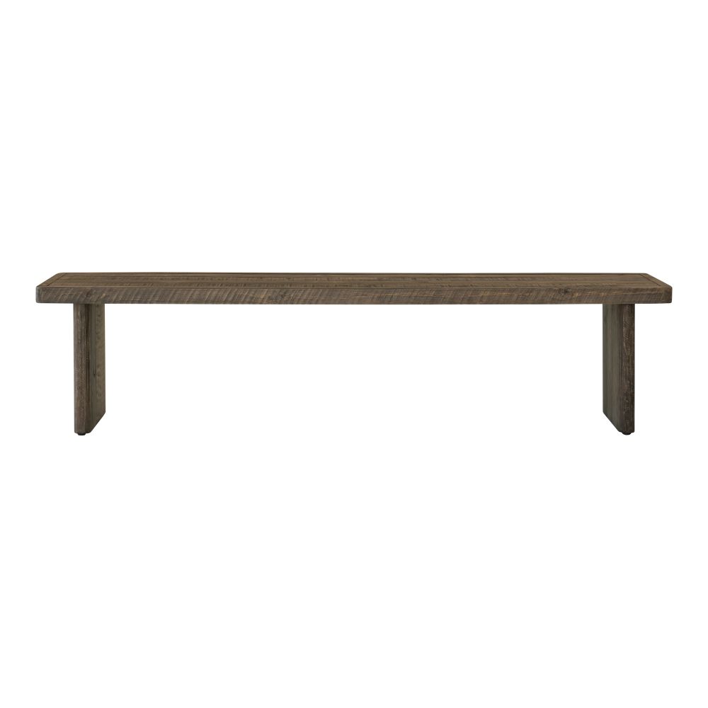 Moes Home Collection FR-1028-29 Monterey Bench in Brown