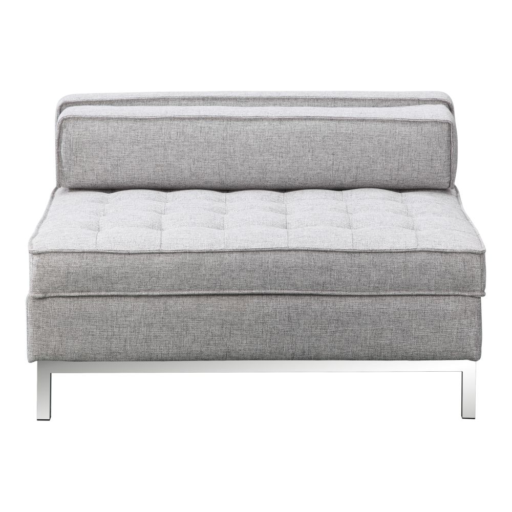 Moes Home Collection FW-1003-29 Covella Storage Ottoman in Grey