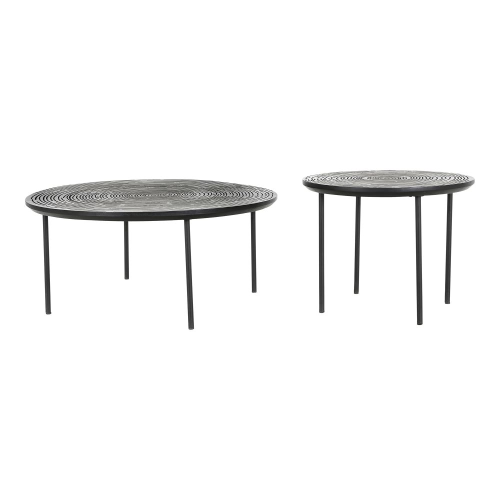Moes Home Collection GK-1120-02 Woodland Nesting Tables Set Of 2