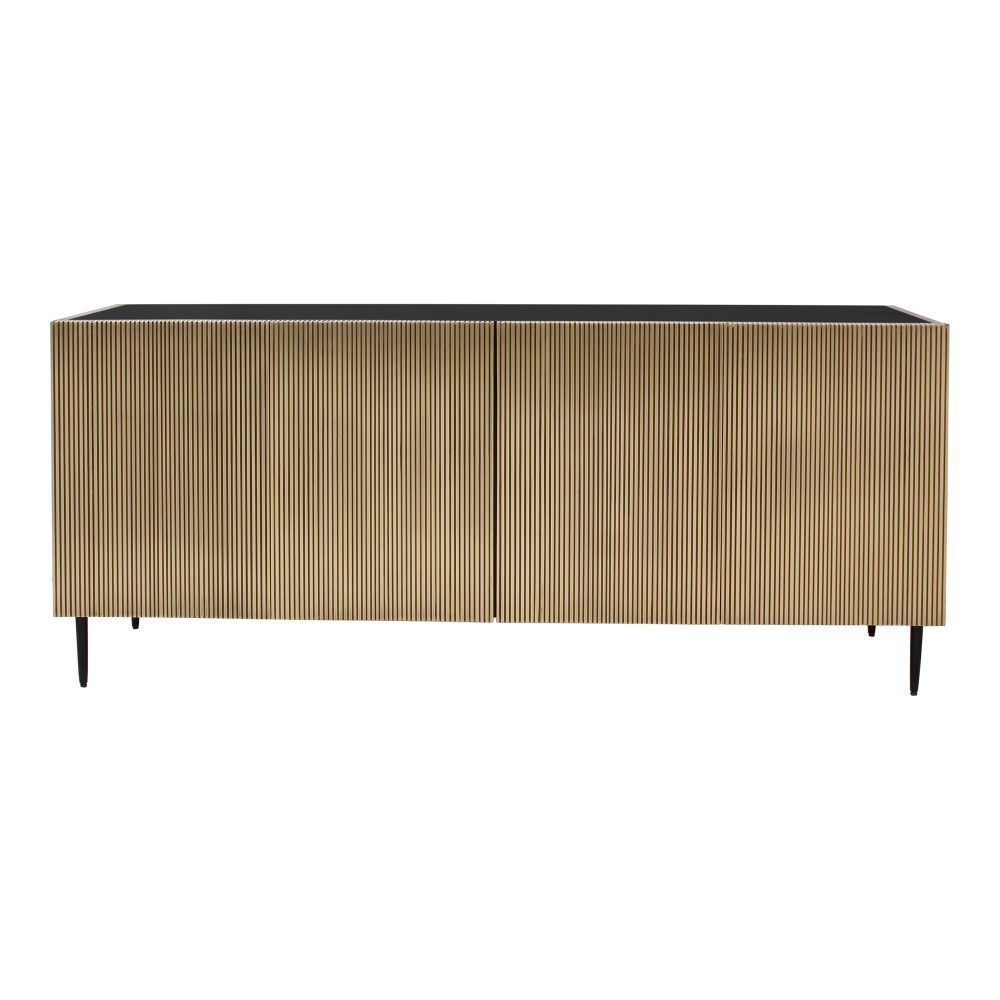 Moes Home Collection GZ-1146-51 Brogan Sideboard in Yellow