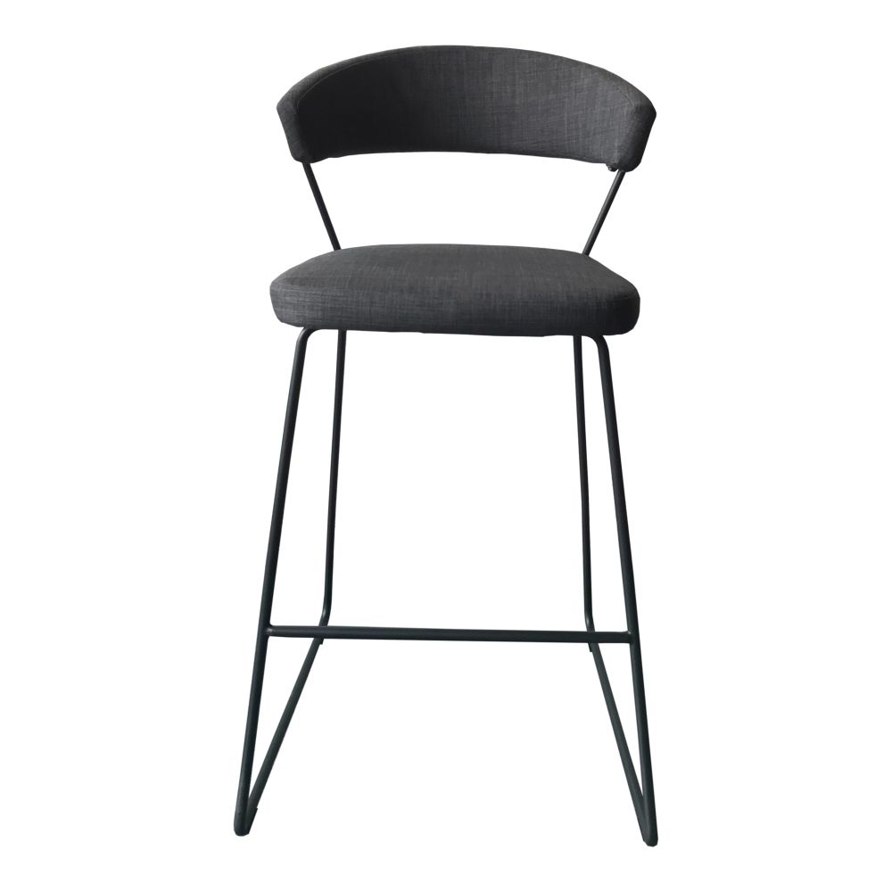 Moes Home Collection HK-1021-25 Adria Barstool in Grey