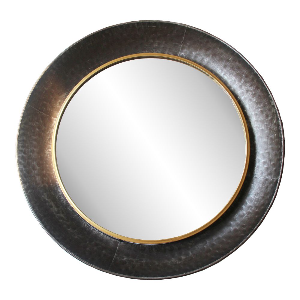 Moes Home Collection HW-1079-32 Rey Large Mirror in Gold