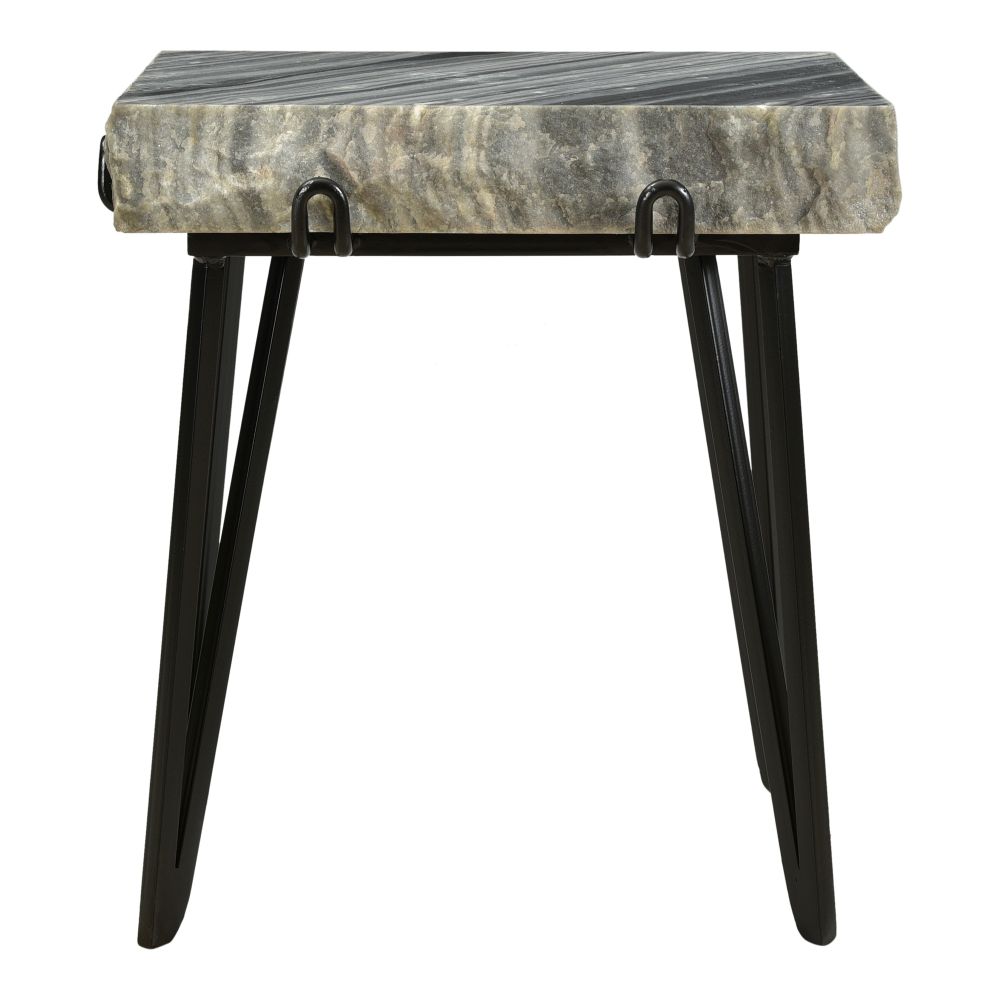 Moes Home Collection IK-1011-25 Alpert Accent Table in Grey