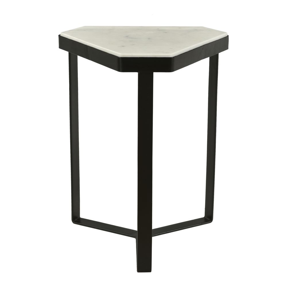 Moes Home Collection IK-1015-18 Inform Accent Table in White