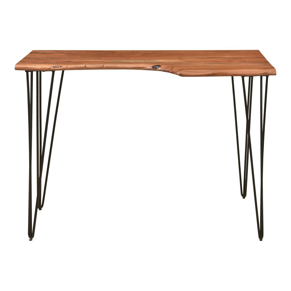 Moes Home Collection IK-1028-24 Luka Live Edge Desk in Natural