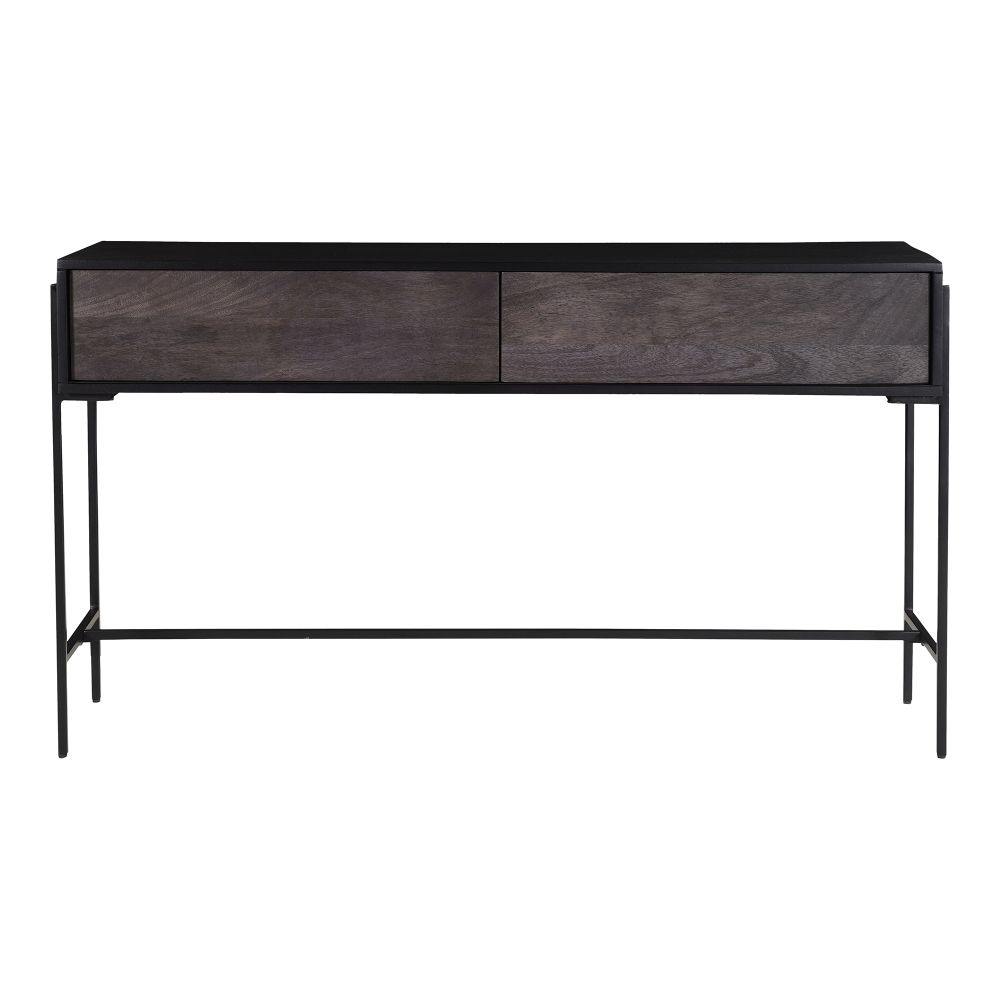 Moes Home Collection JD-1003-07 Tobin Console Table in Charcoal