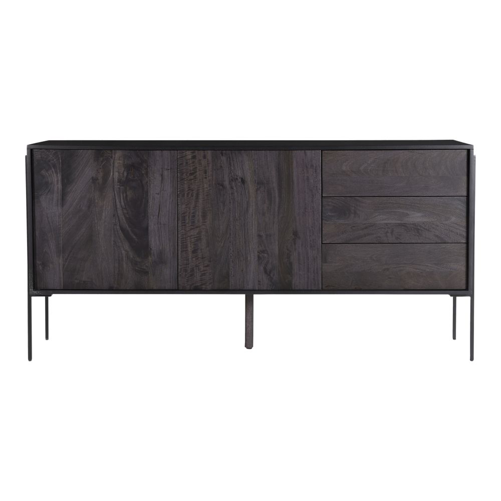 Moes Home Collection JD-1005-07 Tobin Sideboard in Charcoal