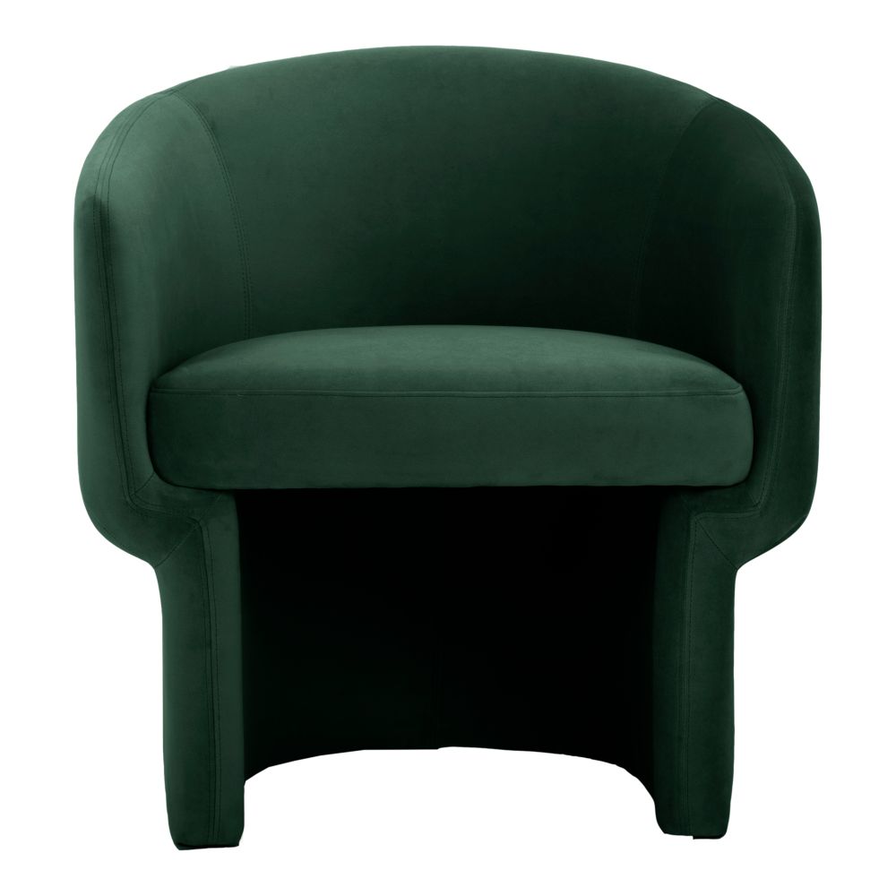 Moes Home Collection JM-1005-27 Franco Chair in Green