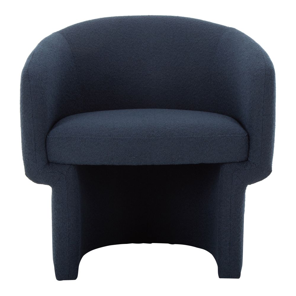 Moes Home Collection JM-1005-46 Franco Chair in Dark Indigo