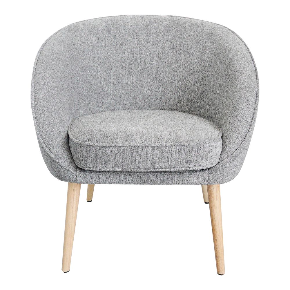 Moes Home Collection JW-1001-15 Farah Chair in Grey