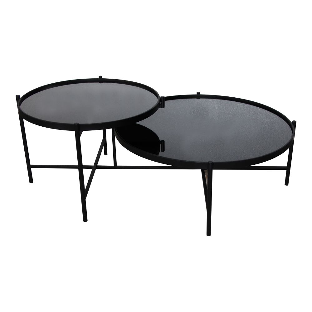 Moes Home Collection KK-1024-02 Eclipse Coffee Table in Black