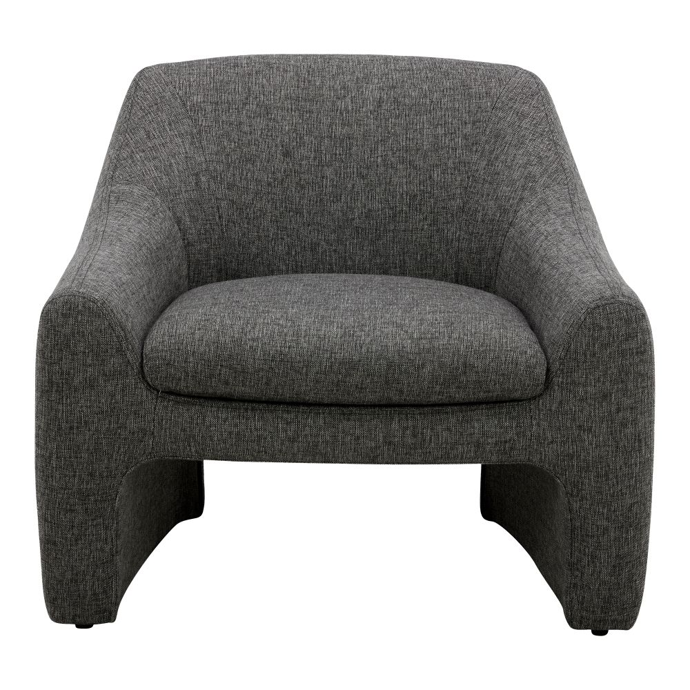 Moes Home Collection KQ-1025-25 Kenzie Accent Chair in Shadowed Grey