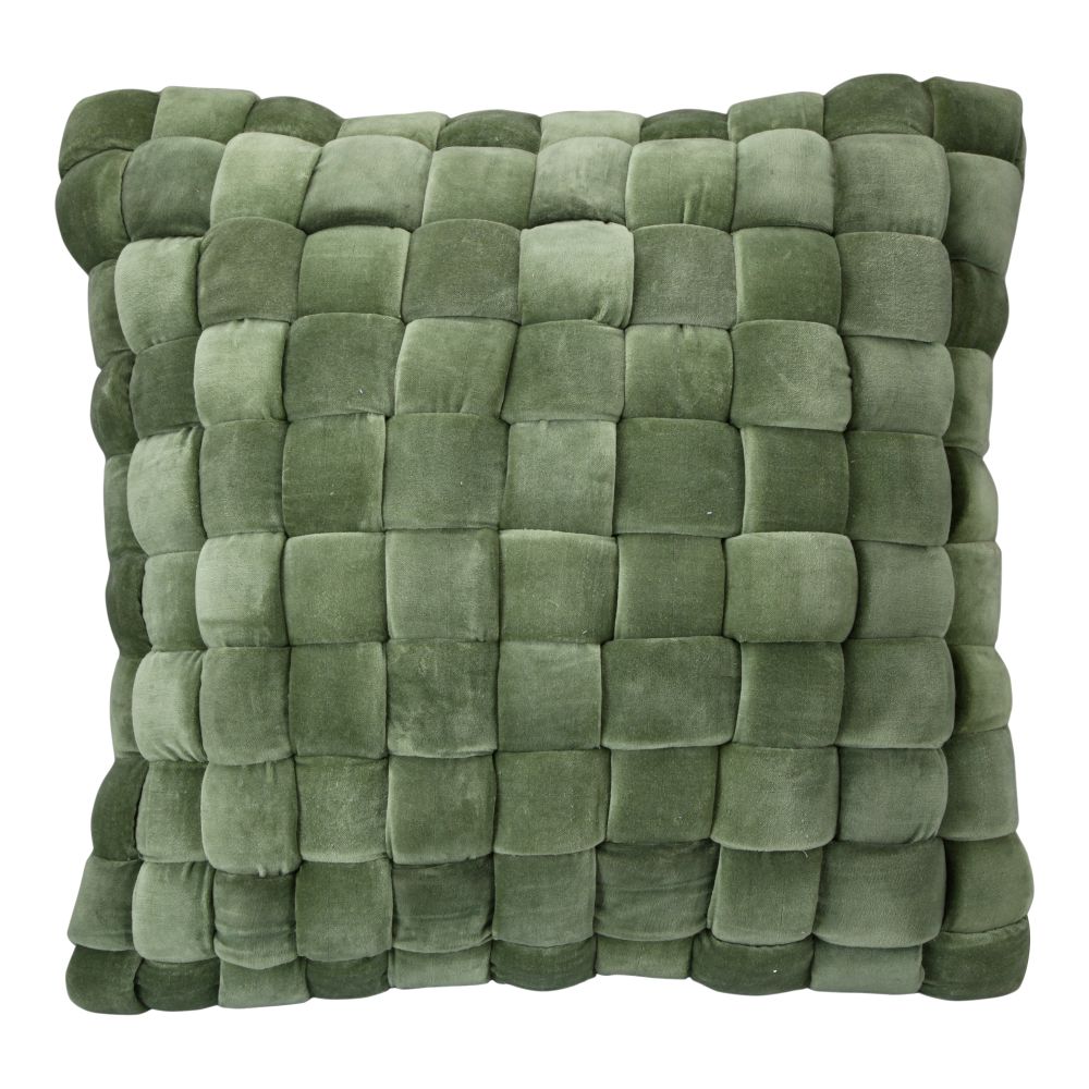 Moes Home Collection LK-1006-08 Jazzy Pillow in Green