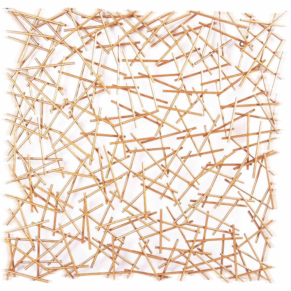 Moes Home Collection MJ-1020-39 Stix Wall Decor in Gold