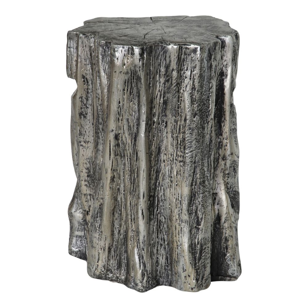 Moes Home Collection MJ-1033-44 Trunk Stool in Silver