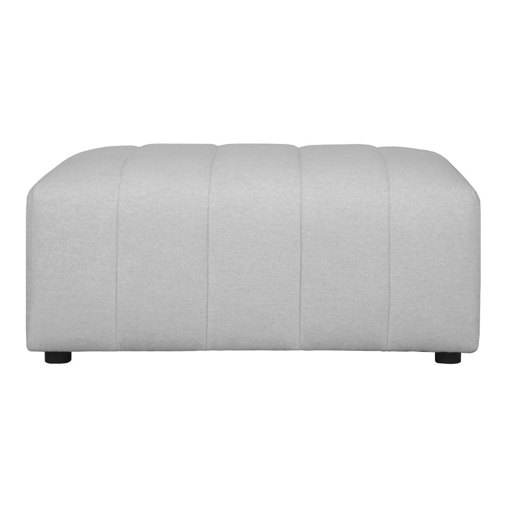 Moes Home Collection MT-1026-34 Lyric Ottoman in Beige