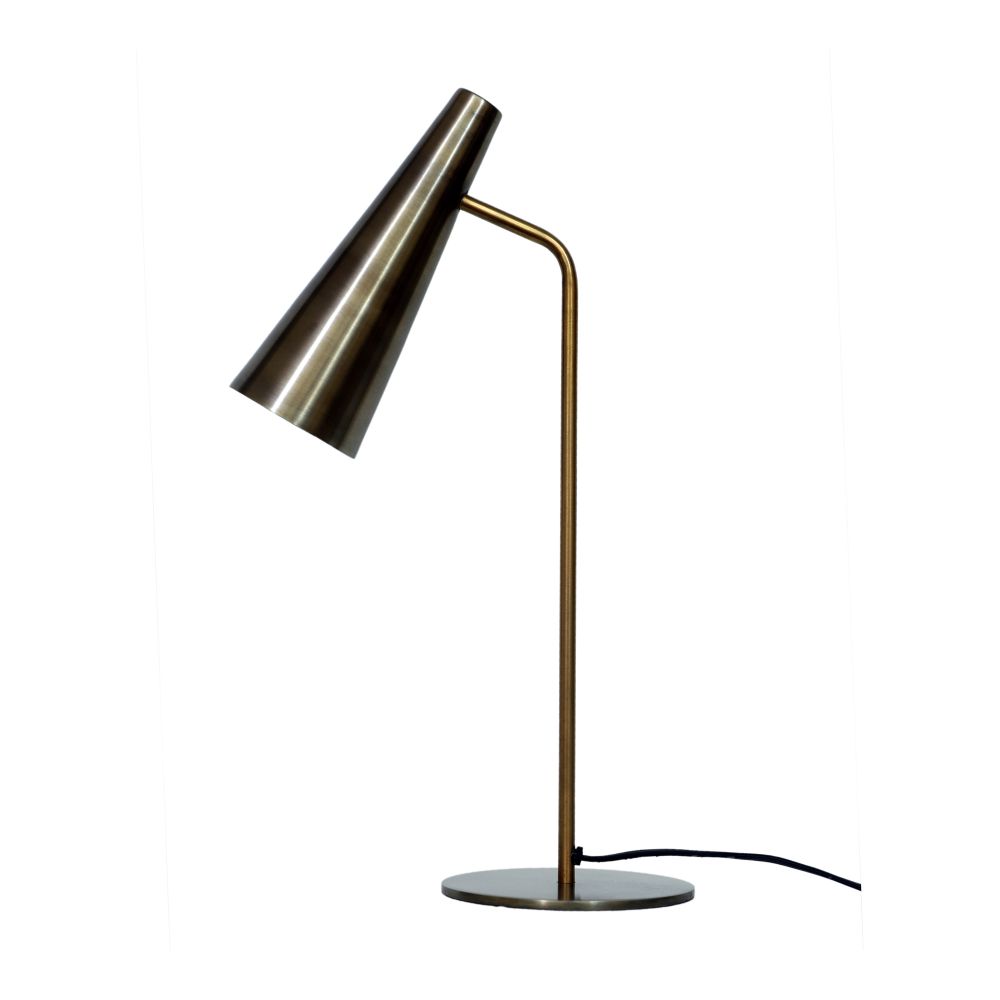 Moes Home Collection OD-1006-51 Trumpet Table Lamp in Gold