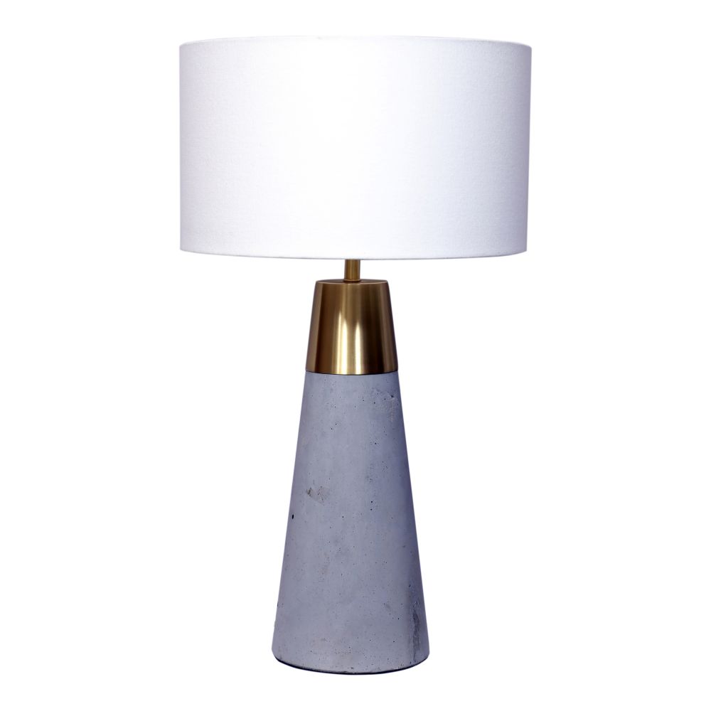 Moes Home Collection OD-1015-29 Renny Lamp in Grey