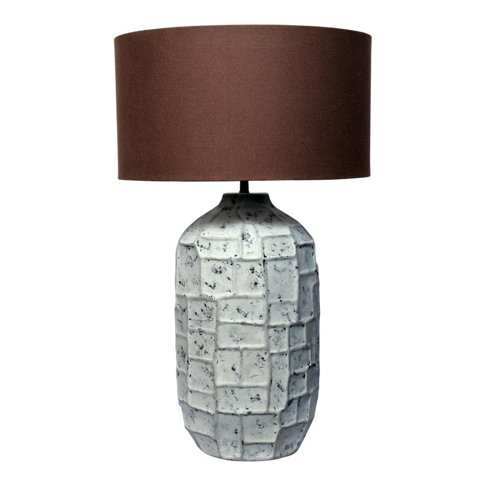 Moes Home Collection OD-1016-15 Labron Lamp in Grey
