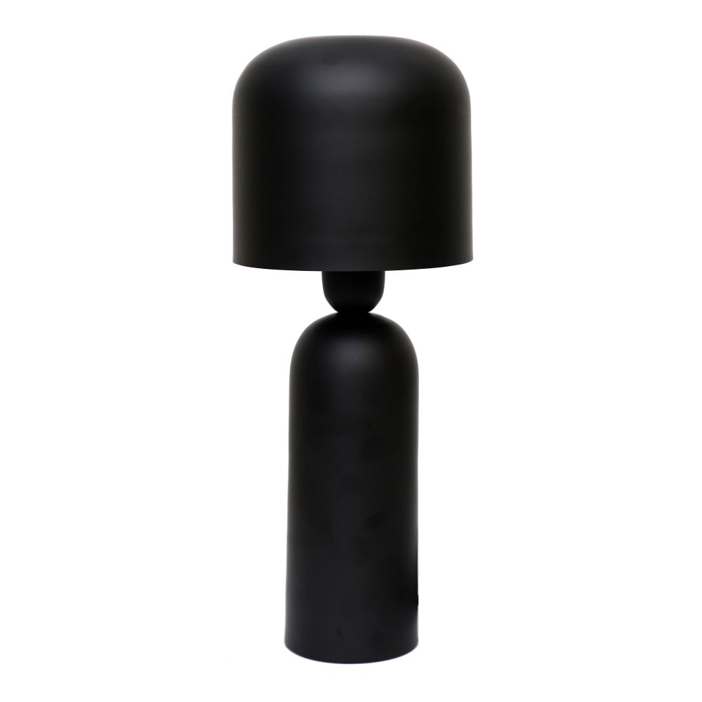 Moes Home Collection OD-1019-02 Echo Table Lamp in Black