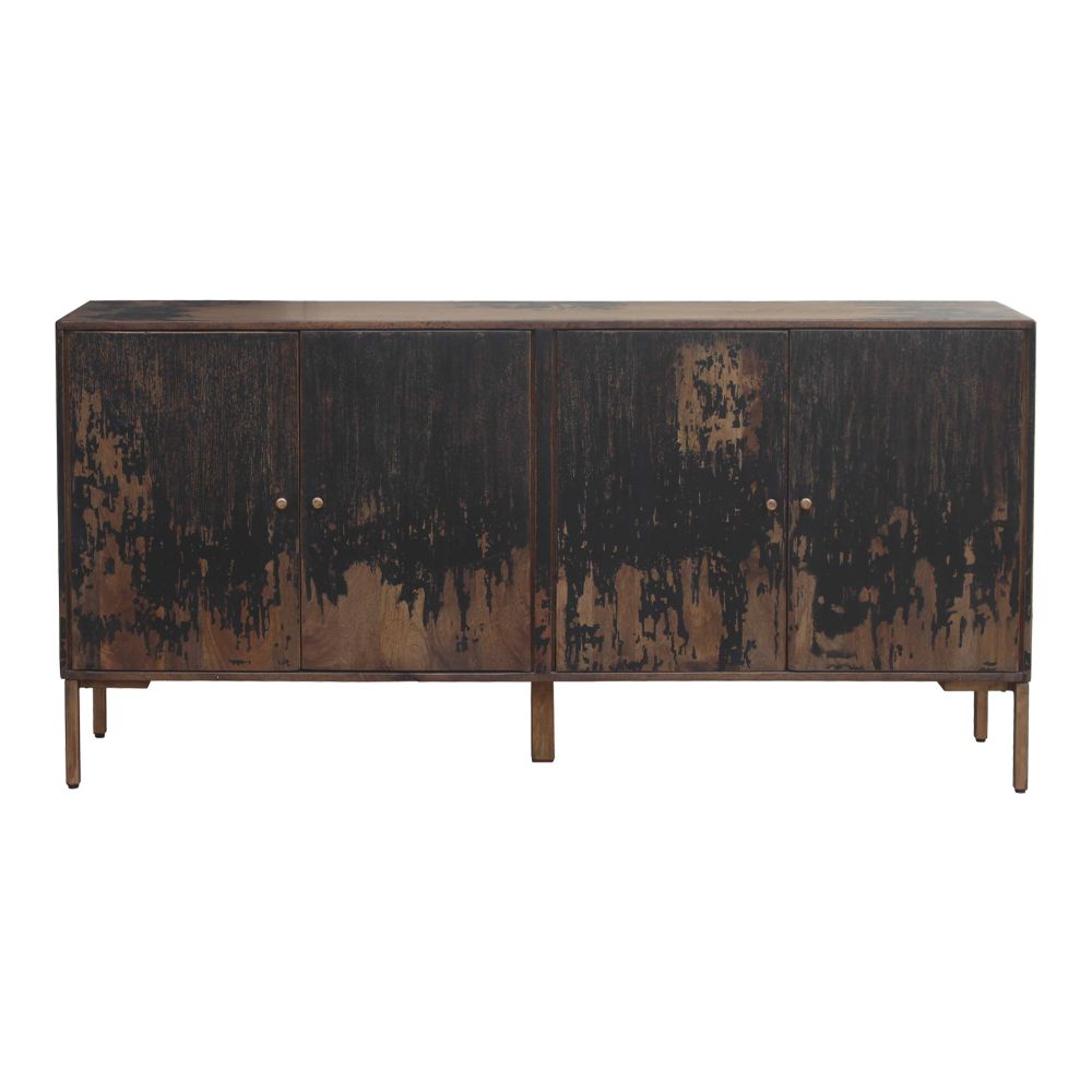 Moes Home Collection PP-1003-02 Artists Sideboard in Black
