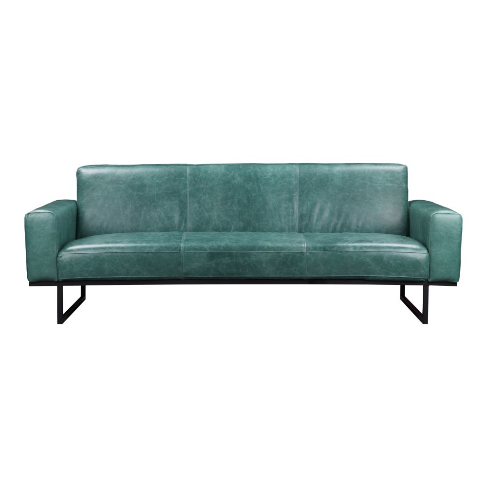 Moes Home Collection QN-1016-36 Brock Sofa in Green